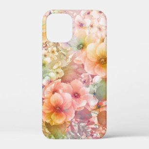 Zomer Pastel Kosmos Patroon iPhone 12 Mini Hoesje