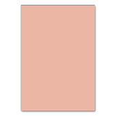 Zomer Peach Sunset Bruiloft Kaart (Achterkant)