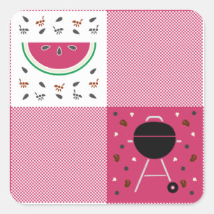 Zomer Picknick Sticker