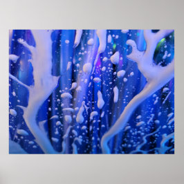 Zomer plezier bij de carwash poster