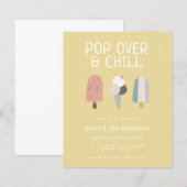 Zomer Pop over en koude Popusgroep Birthday (Voorkant / Achterkant)