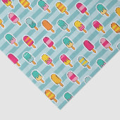 Zomer Popsicle Patroon Decoupage Tissuepapier (Detail)