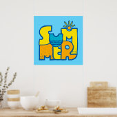 zomer poster (Keuken)