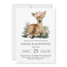 Zomer Ree Watercolor Baby Shower
