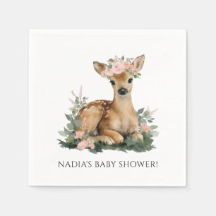 Zomer Ree Waterverf Baby Shower Servet