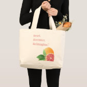 Zomer Reset Grote Tote Bag (Voorkant (product))