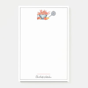 Zomer Rivierkreeft Kookfeest Familie Picknick Reün Post-it® Notes