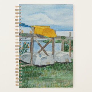 Zomer Roeiboten Aquarel Planner