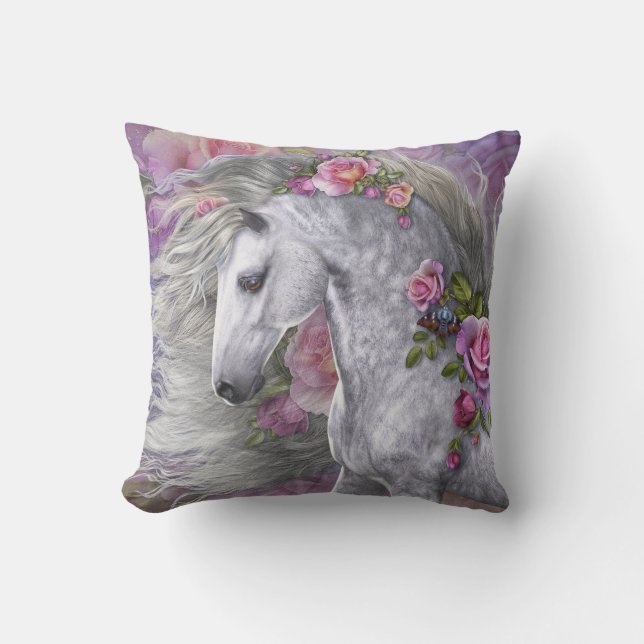 Zomer Roos Sierkussen (Voorkant)