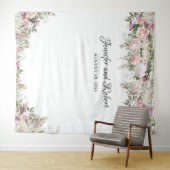 Zomer Rozen Tuin Bloemen Foto Achtergrond Wandkleed (In Situ (horizontaal))