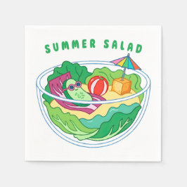 Zomer Salade Servet