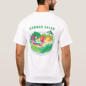 Zomer Salade T-shirt (Achterkant)
