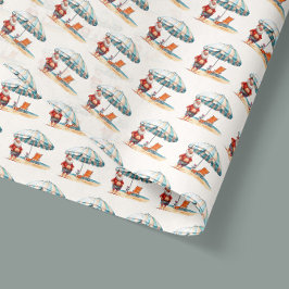 Zomer Santa Beach Kerstmis in juli Zomerfeest Tissuepapier