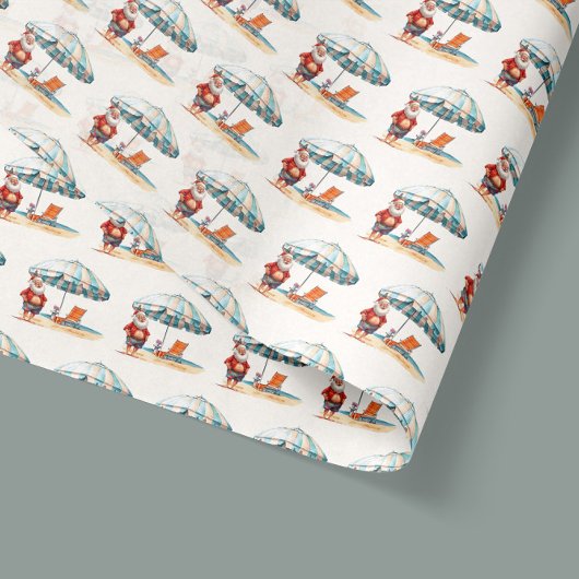 Zomer Santa Beach Kerstmis in juli Zomerfeest Tissuepapier