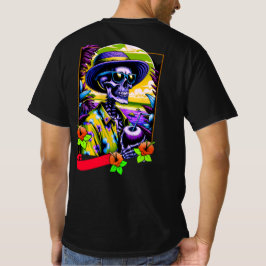 Zomer Schedel Paradijs T-shirt