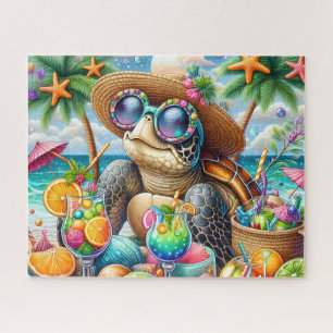 Zomer Schildpad Legpuzzel