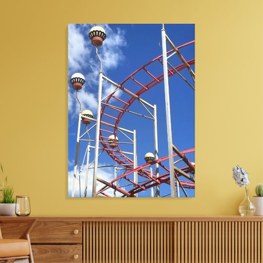 Zomer sensatie canvas afdruk (Insitu (Woonkamer))