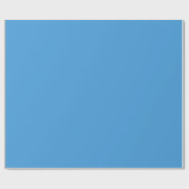 Zomer Sky Blue Wrapping Paper Roll Cadeaupapier (Vlak)