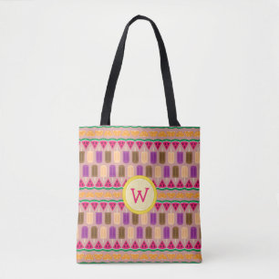 Zomer snoep all-over-print tas