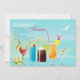 Zomer Soiree uitnodiging
