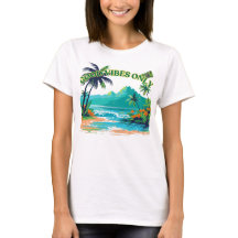 Zomer spirit op je T-shirt