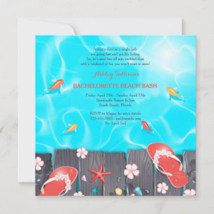 Zomer Splash Uitnodiging