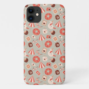 Zomer spullen lichte achtergrond iPhone 11 hoesje