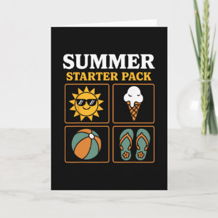 Zomer Startpakket Sun Flip Flops Ll En Ijsje Kaart