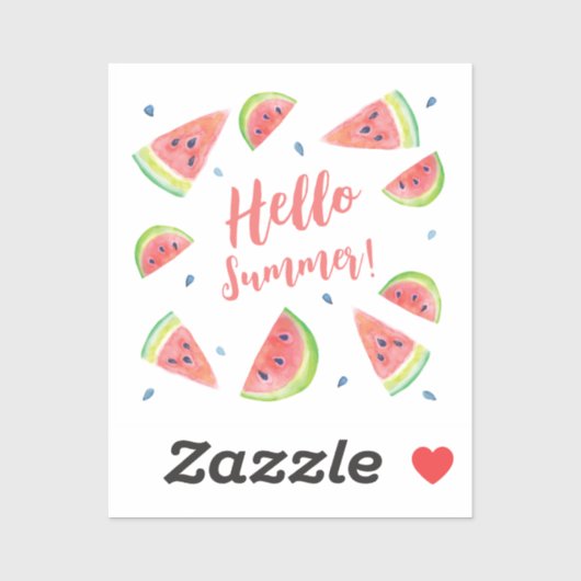 zomer sticker (Vel)