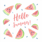 zomer sticker (Voorkant)