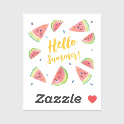 zomer sticker (Vel)