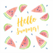 zomer sticker (Voorkant)