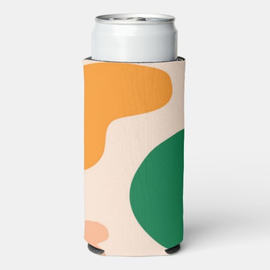 Zomer Strand Abstract Patroon Kleurrijke Regenboog (Seltzer Achterkant)