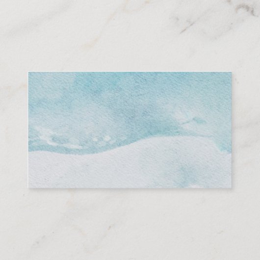 Zomer Strand Bruiloft Reageren RSVP Behuizing Kaar Informatiekaartje (Achterkant)