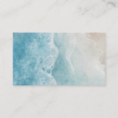 Zomer Strand Cadeau Registratie Honeymoon Fonds Br Informatiekaartje (Achterkant)