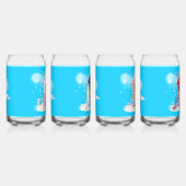 Zomer strand plezier kan glas set (Rechts)