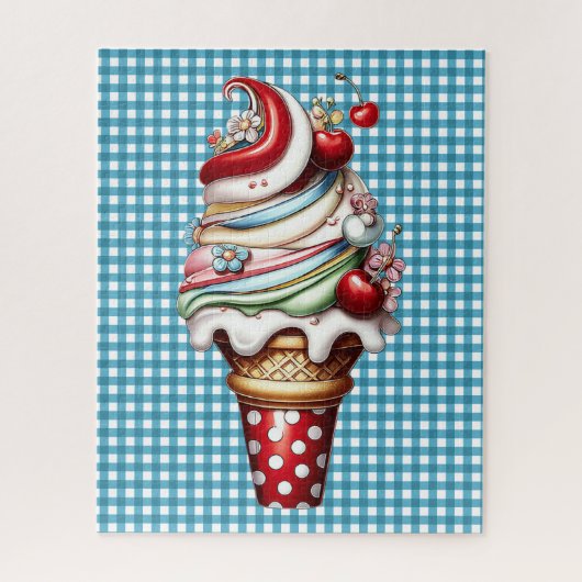 Zomer Strand Puzzel (Verticaal)