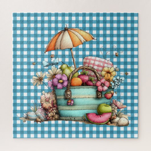 Zomer Strand Puzzel (Verticaal)