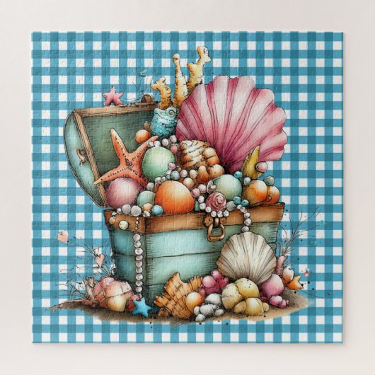 Zomer Strand Puzzel (Verticaal)
