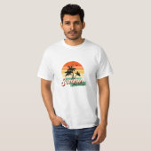 Zomer Strand Retro Stayle T-shirts (Voorkant volledig)