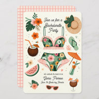 Zomer strand vrijgezellenfeest