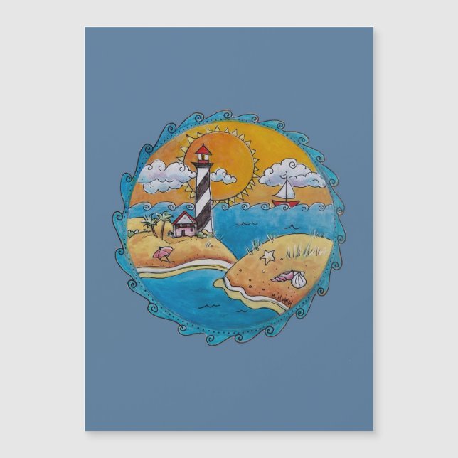 Zomer-strandsport kust (Voorkant)