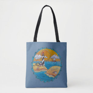 Zomer-strandsport kust draagtas