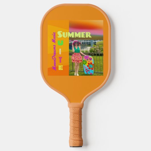 Zomer Suite Pickleball Paddle (Voorkant)