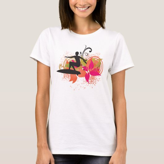 Zomer Surfin' T-shirt (Voorkant)