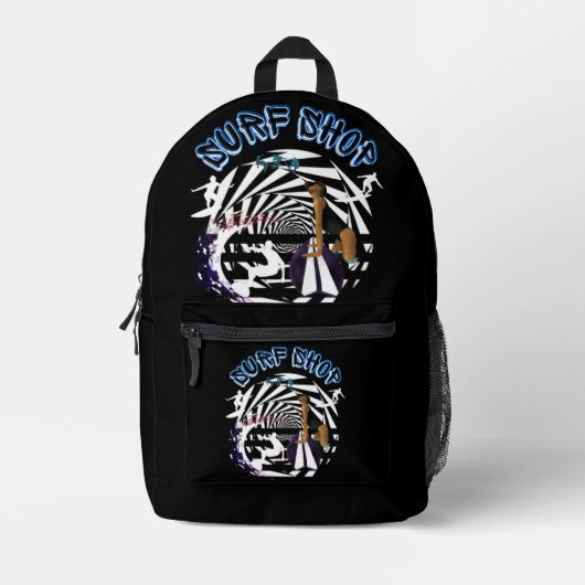  Zomer Surven Shop Stijl Bedrukte Rugzak (Voorkant)