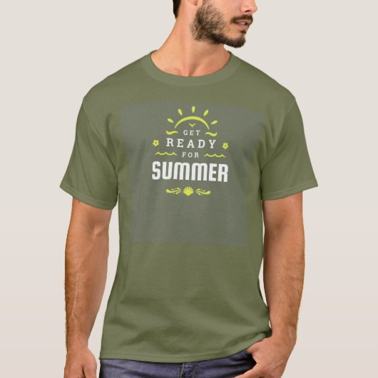 zomer t-shirt (Voorkant)