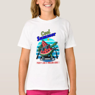 Zomer T-shirt   Vakantie Shirt   Meisjes Shirt Des