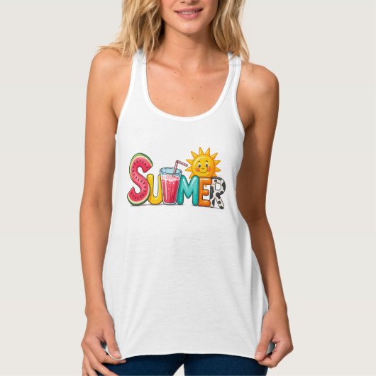 Zomer tanktop (Voorkant)