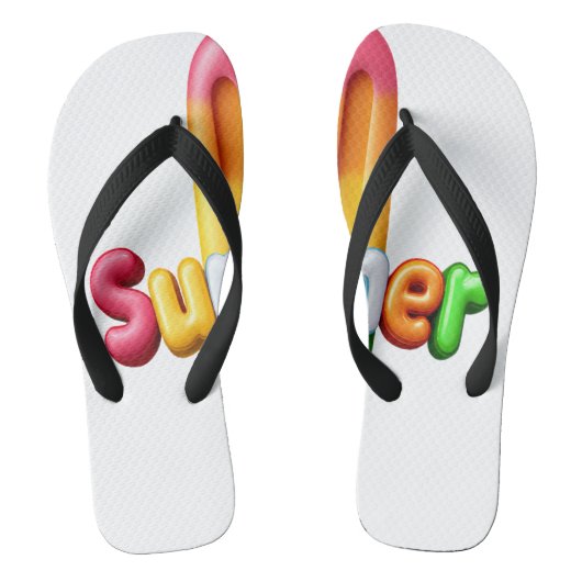 Zomer teenslippers (Voetbed)